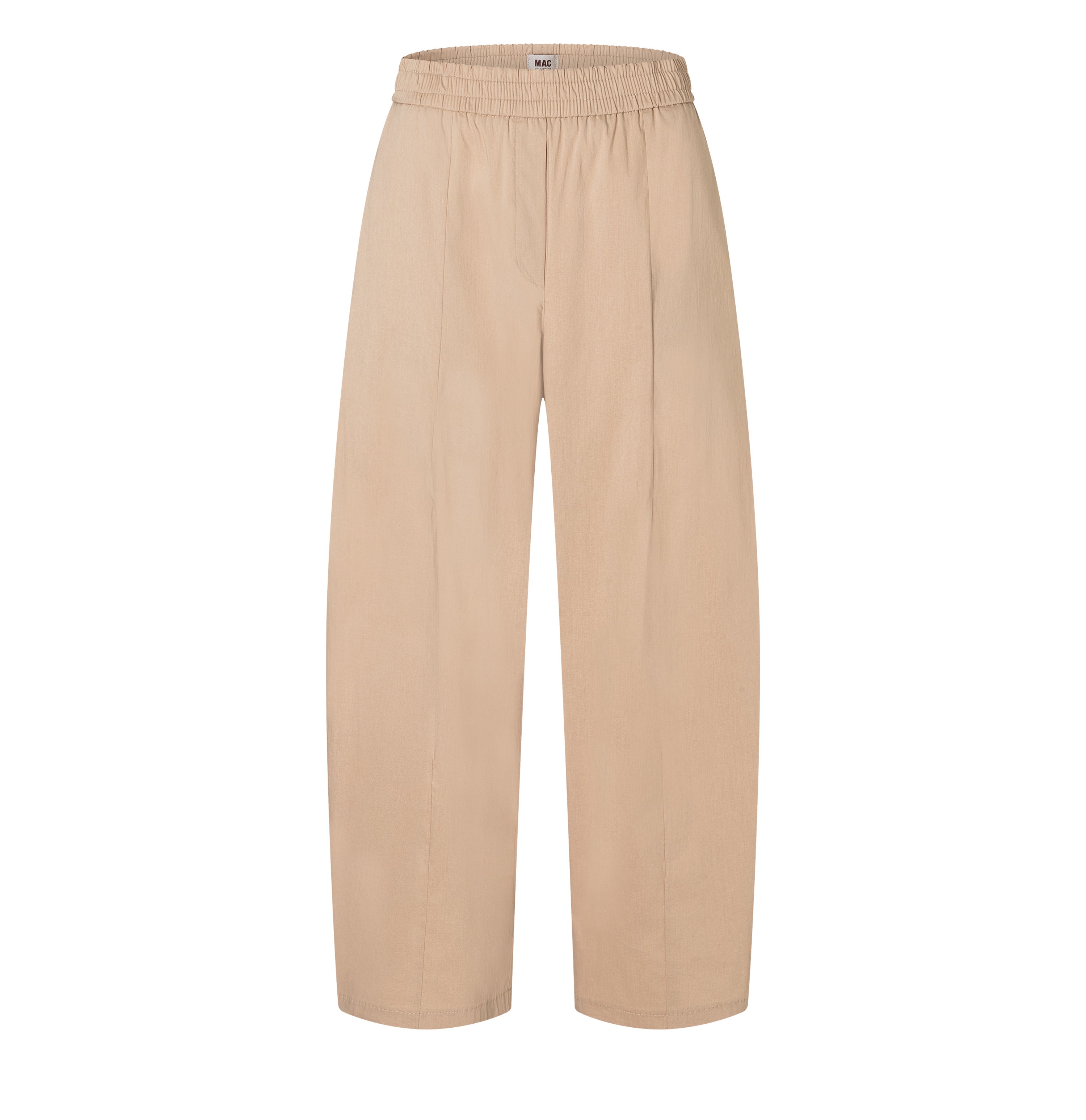 Relaxed trousers in an ultra light material. | THEA | oyster | Front view of bust