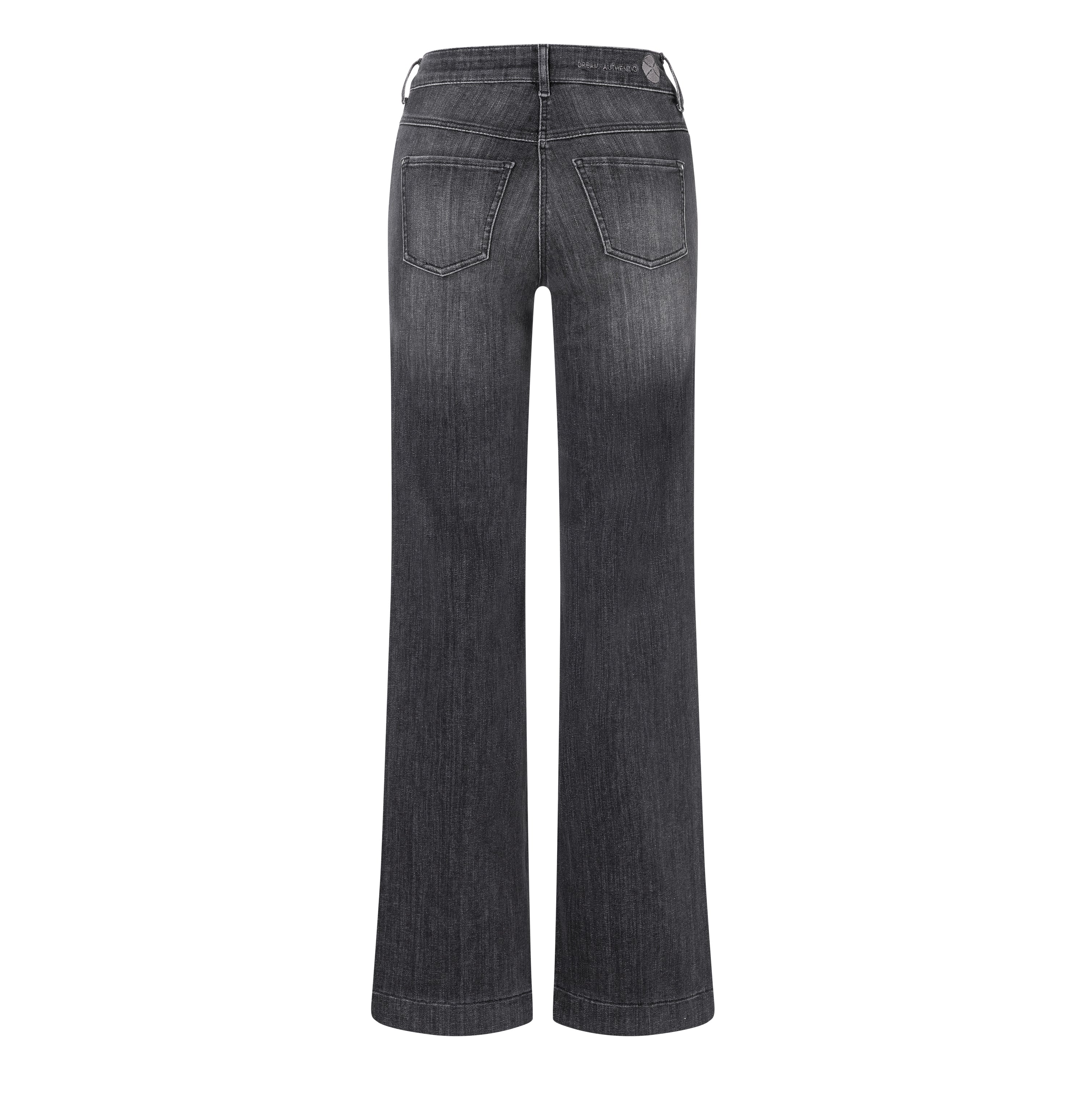 Wide shaping jeans with an authentic look. | S-NAME | S-FBBZ | Back view of bust