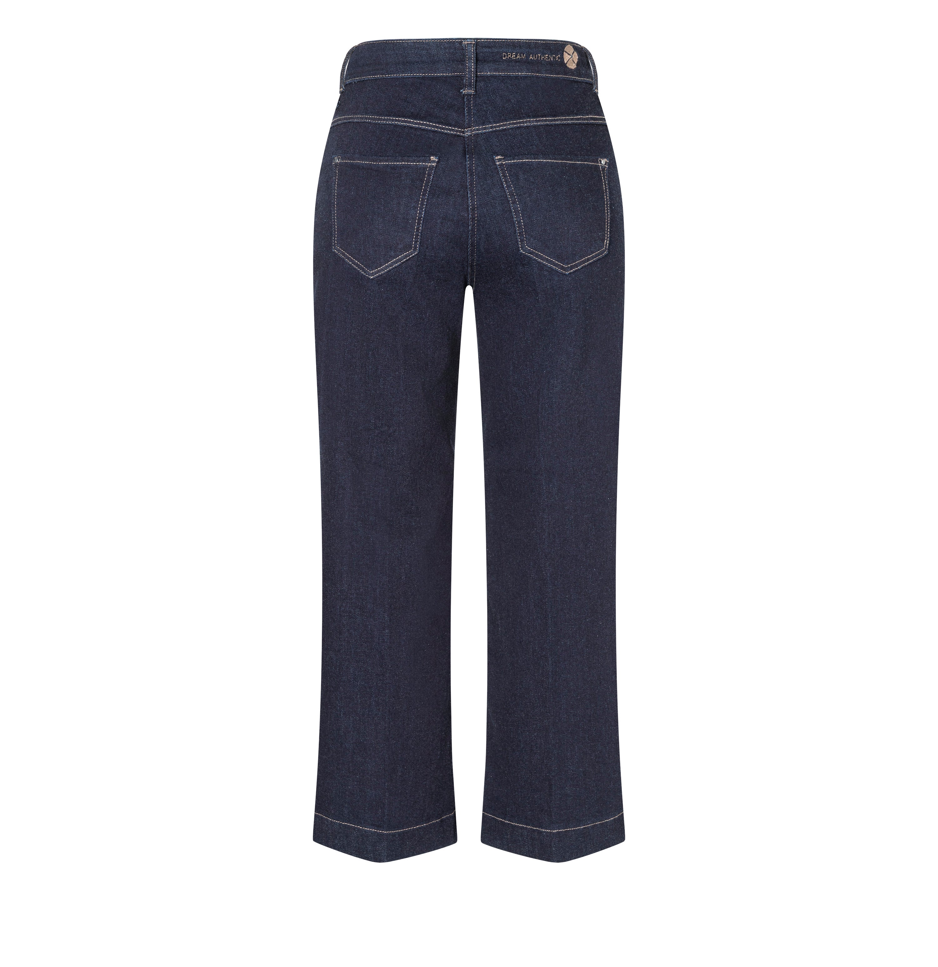 Comfortable culotte with shaping effect. | DREAM culotte | fashion rinsed | Back view of bust