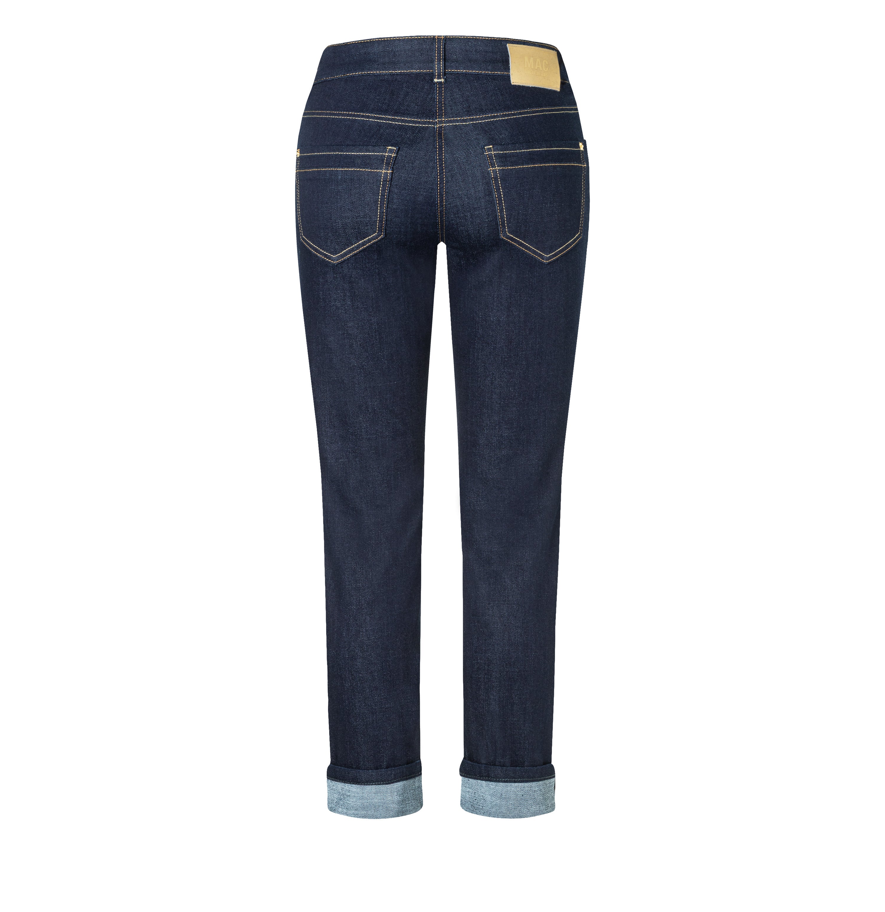 Slim jeans in a light cotton-modal blend. | RICH SLIM | fashion rinsed | Back view of bust