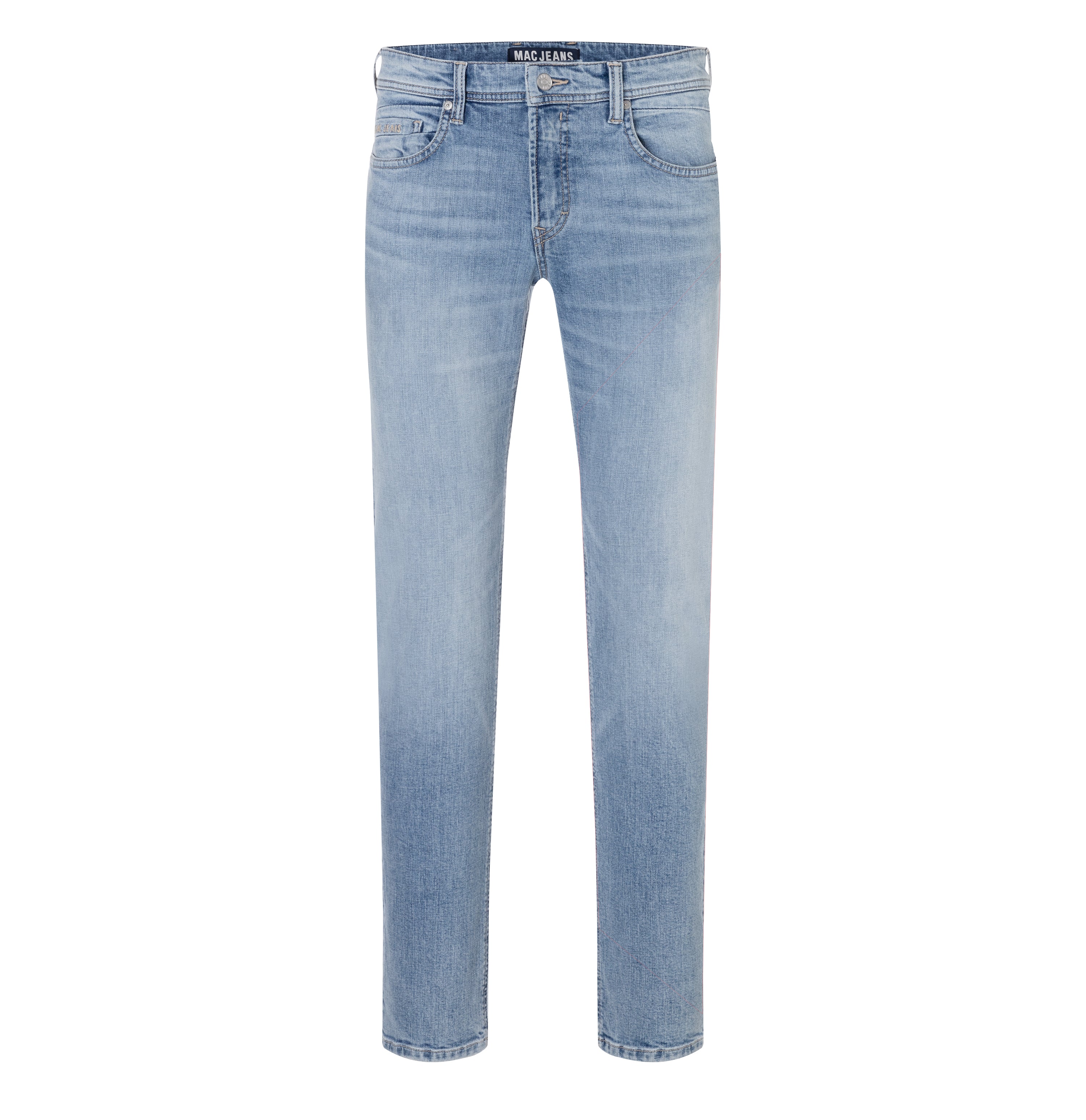 Regular fit with an authentic look. | Ben | authentic blue stonewash | Front view of bust