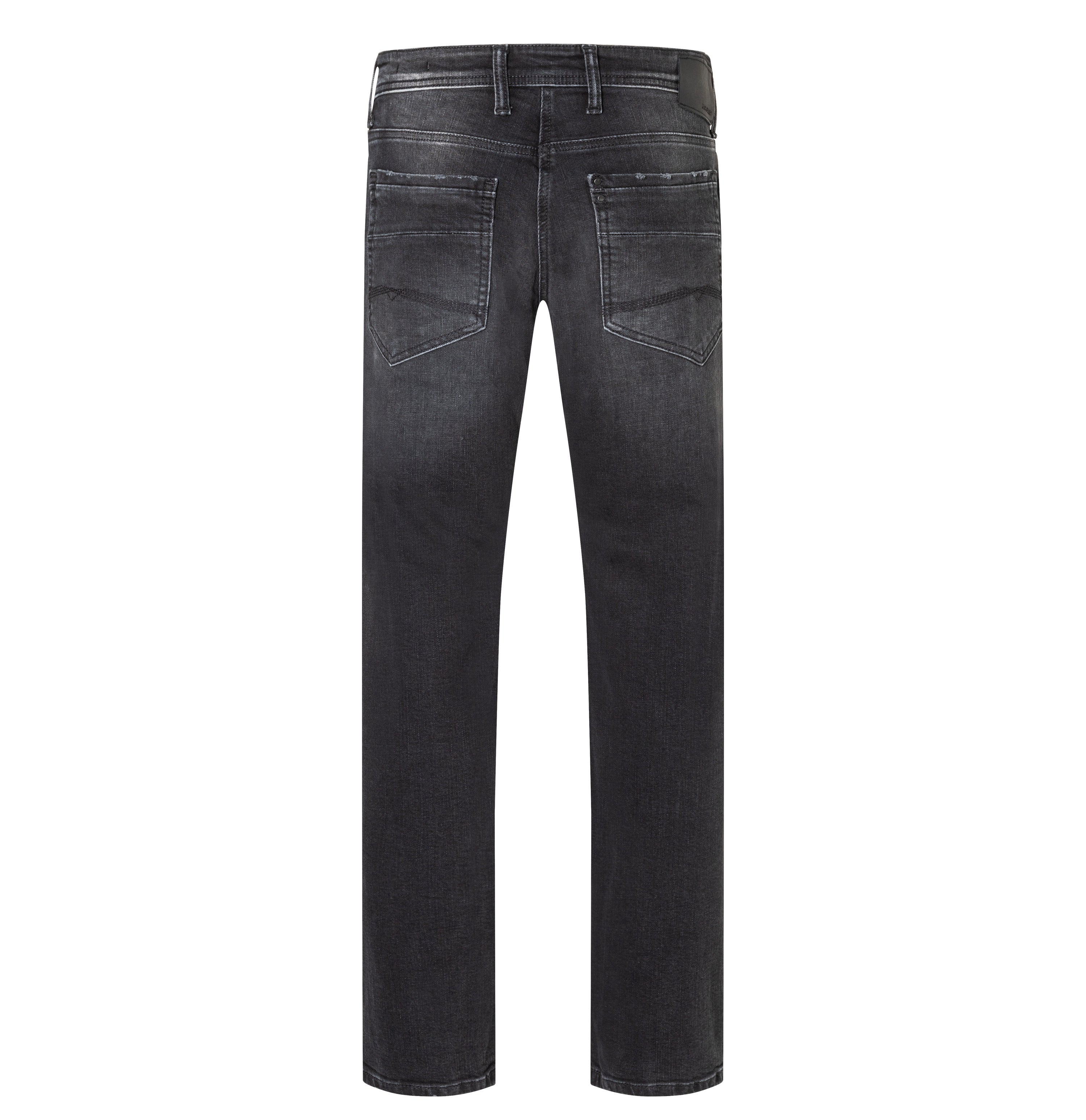 Regular fit with an authentic look. | Ben | authentic black black | Back view of bust