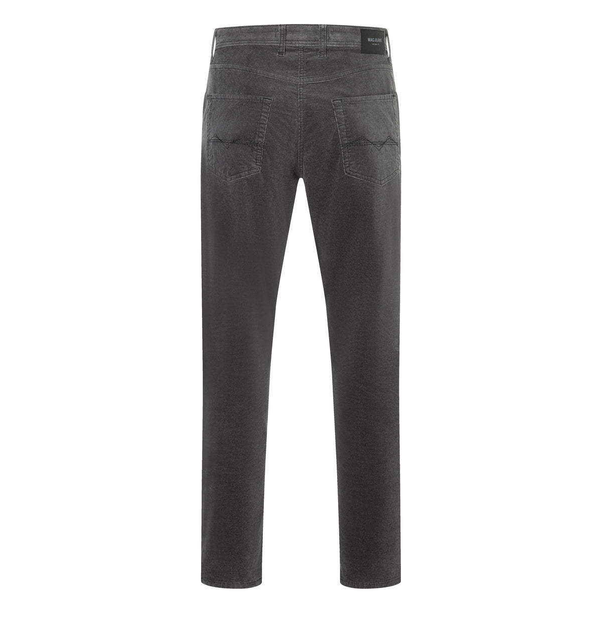 Modern fit made from soft, elastic fine corduroy. | Arne | rubber | Back view of bust