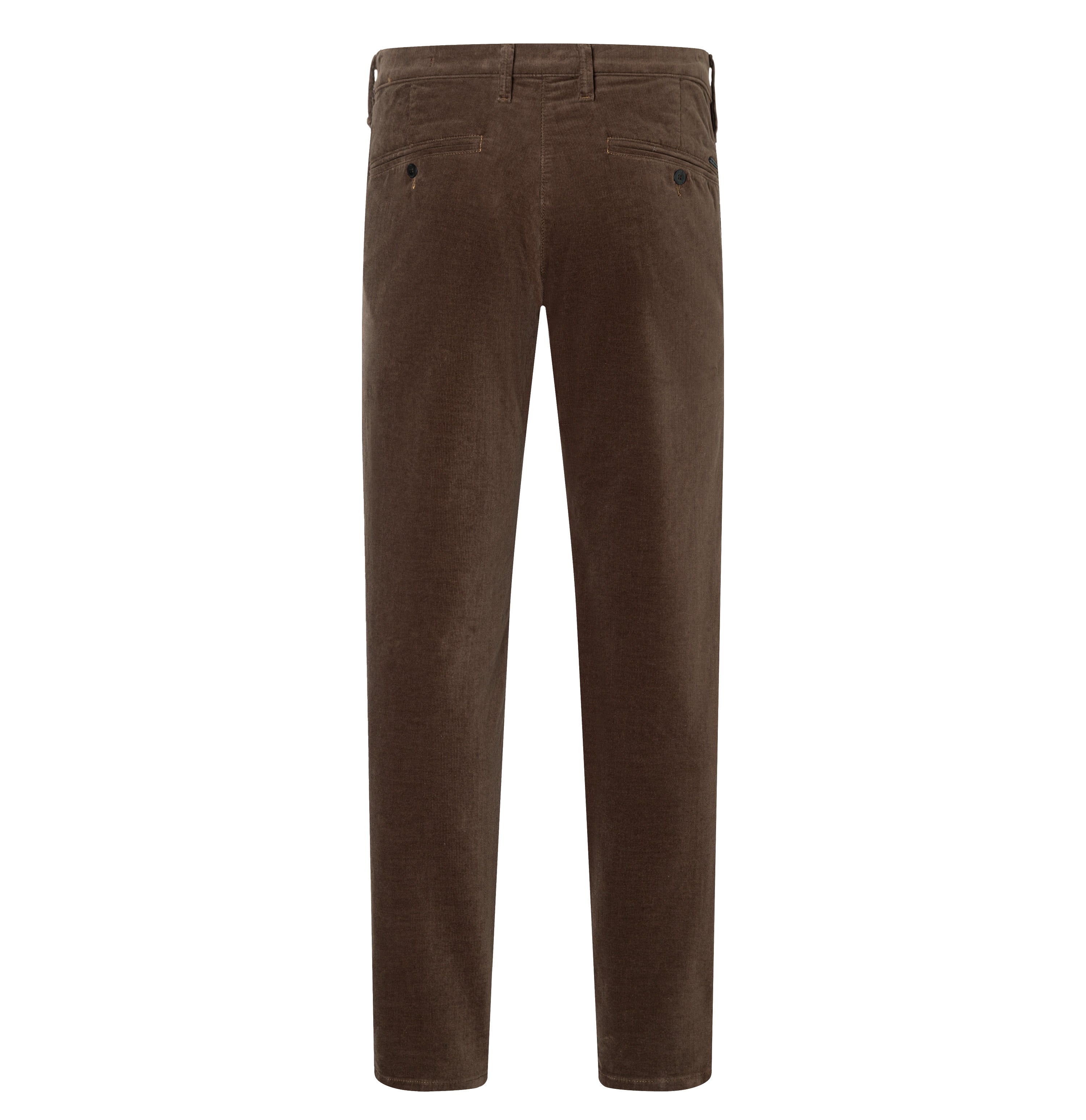 Driver chinos made of soft, fine corduroy. | Driver Pants | hot fudge | Back view of bust