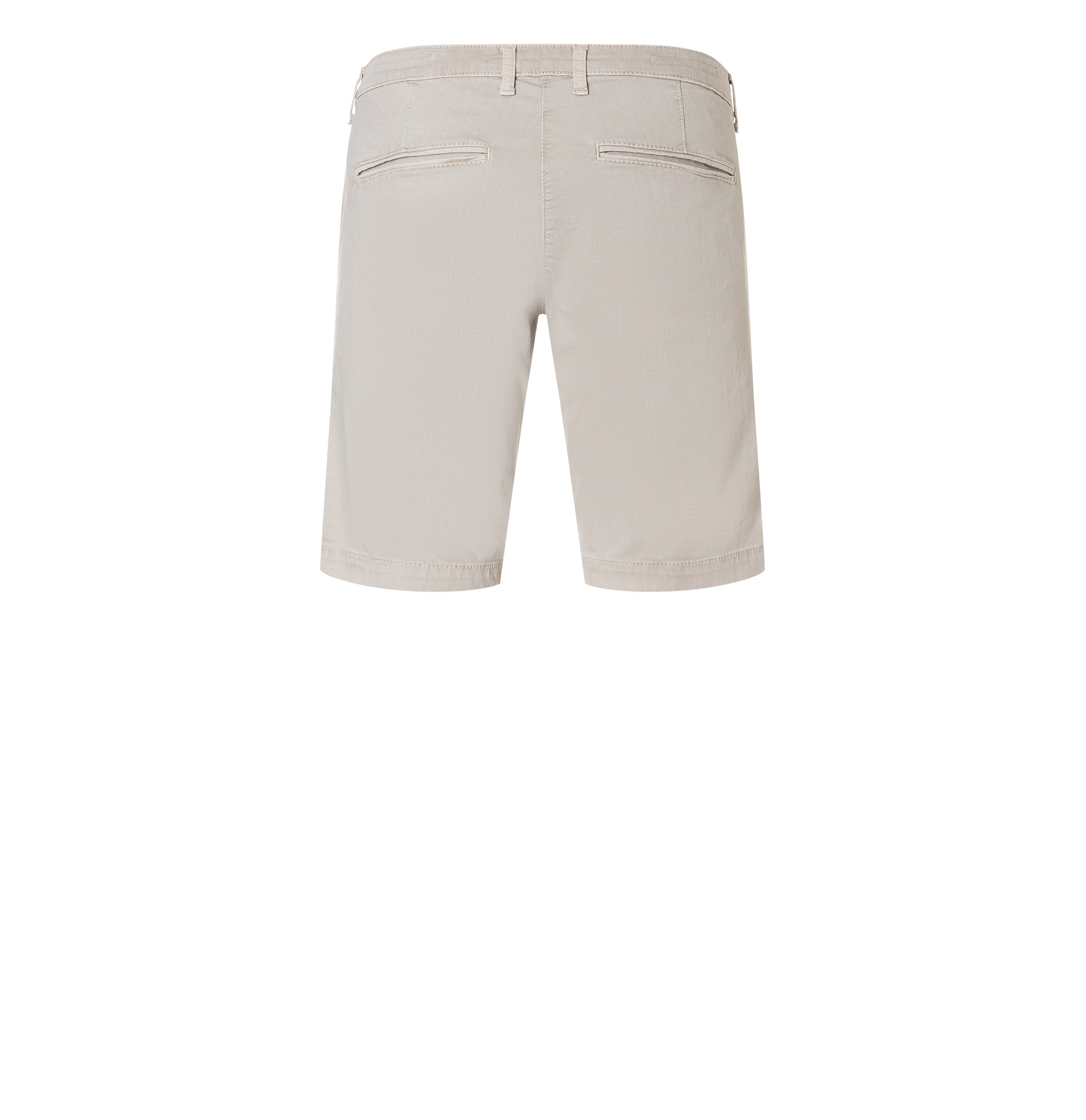 Light, chino style ultimate driver shorts. | Driver Short | kitt | Back view of bust