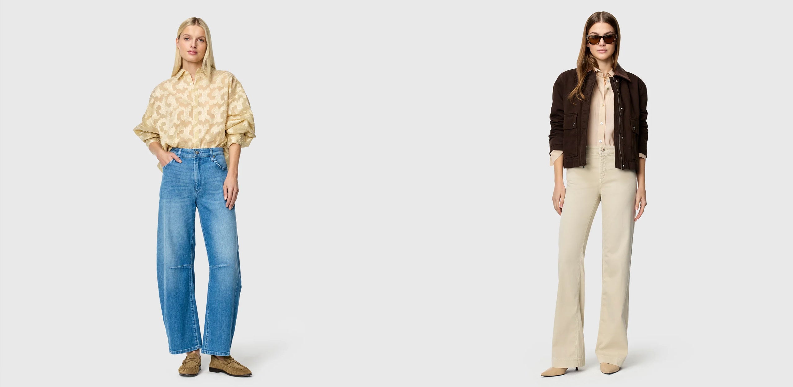 Models wear one of the first new styles for 2026.