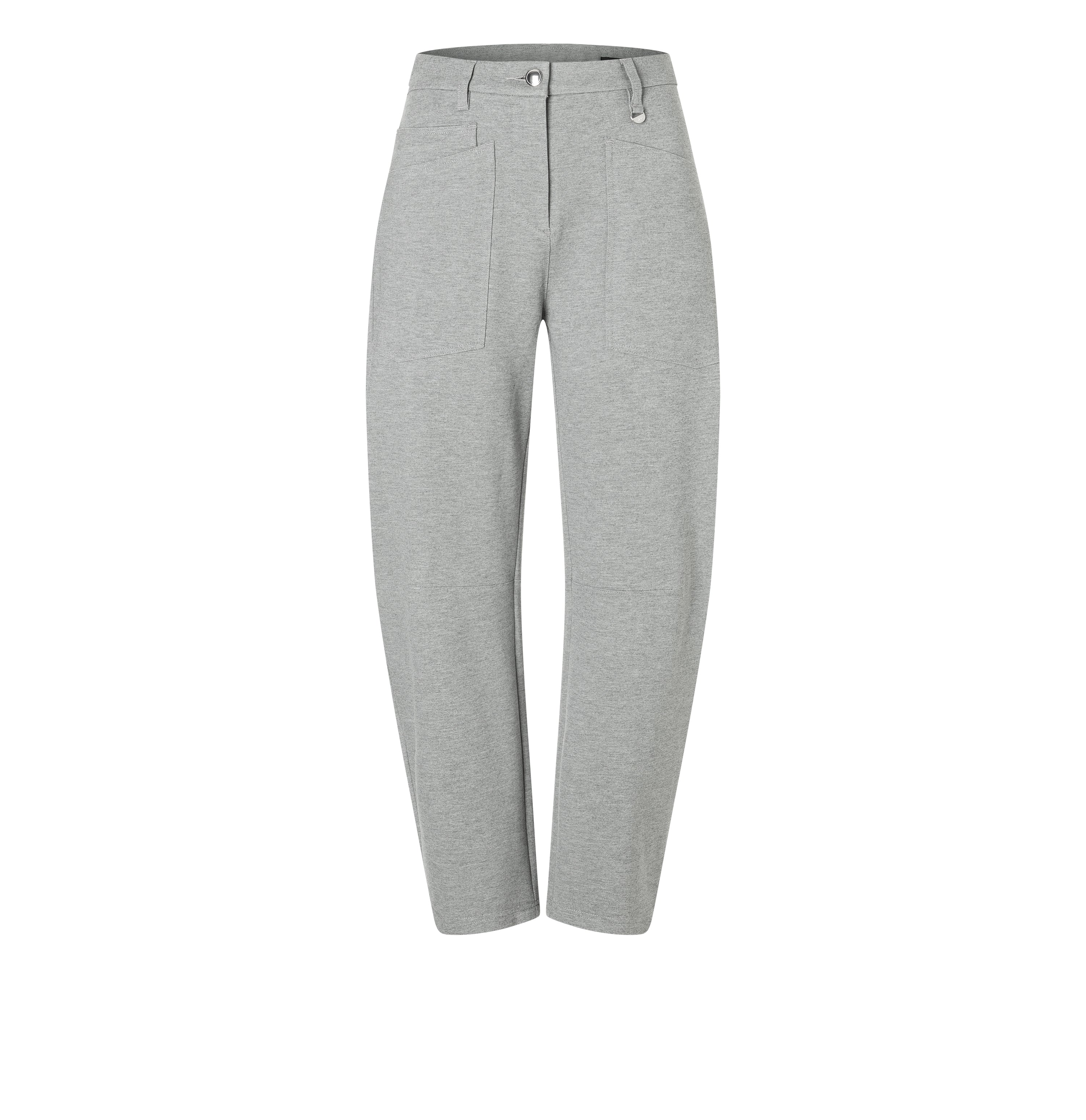 Baggy pants made of light jersey. | S-NAME | S-FBBZ | Front view of bust