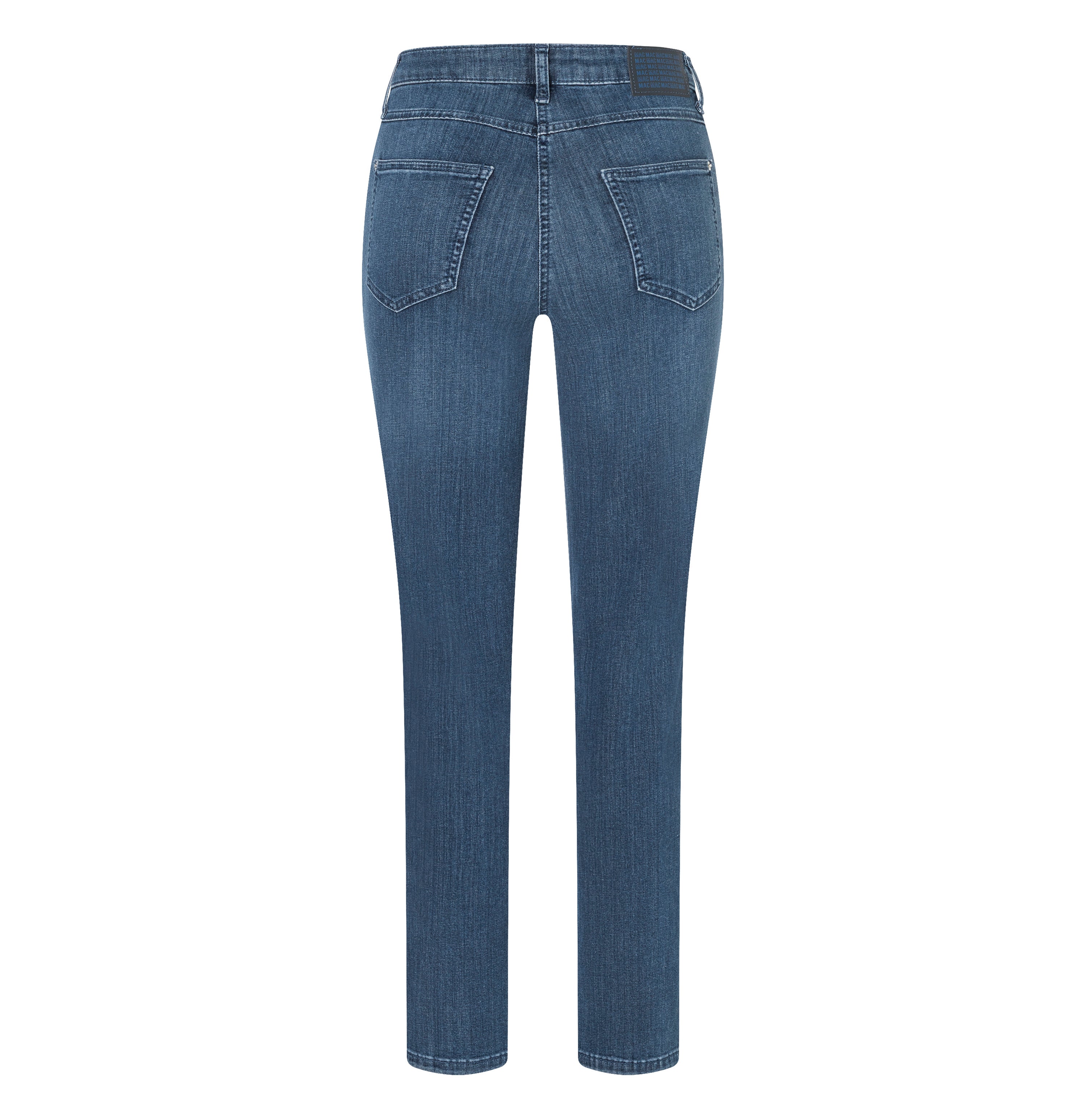  | MELANIE | trendy mid blue | Back view of bust