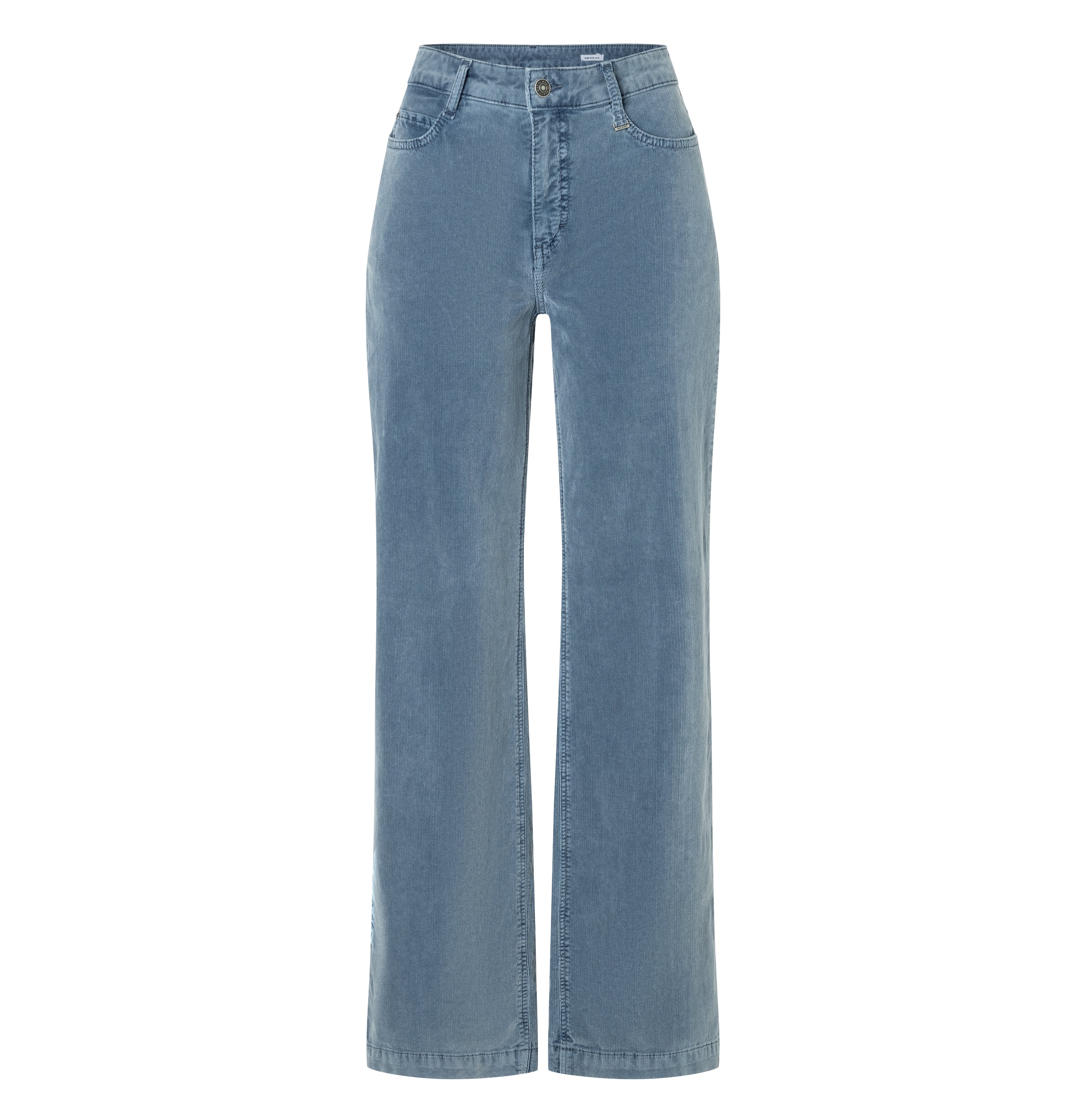 Wide, comfortable trousers made of soft baby corduroy. | S-NAME | S-FBBZ | Front view of bust