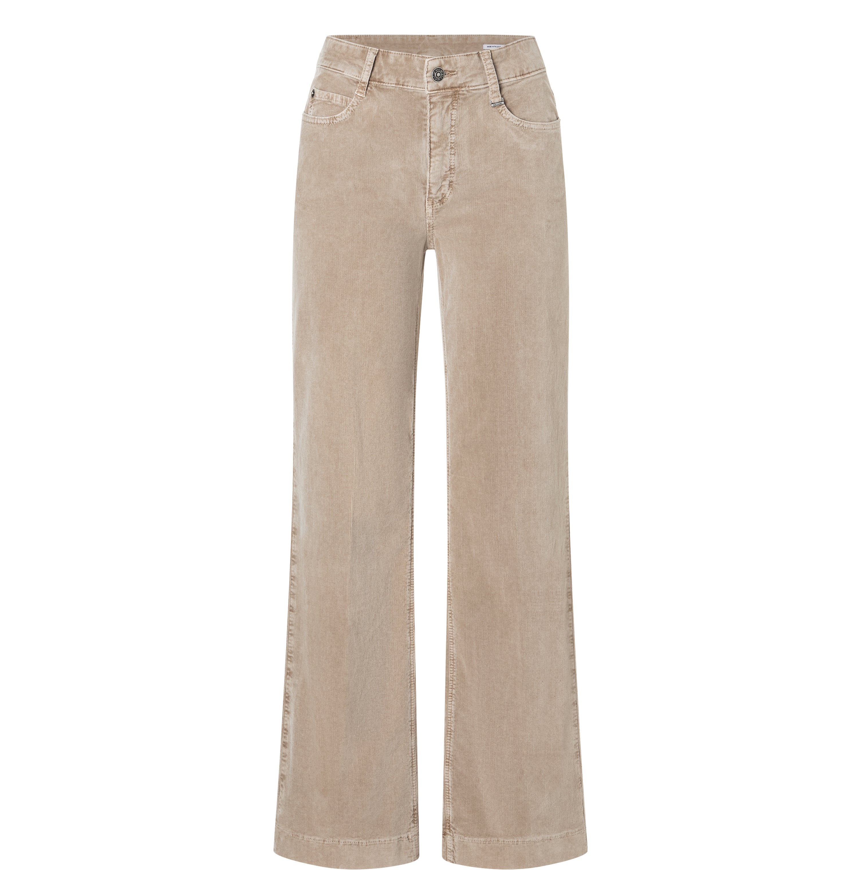 Wide, comfortable trousers made of soft baby corduroy. | S-NAME | S-FBBZ | Front view of bust