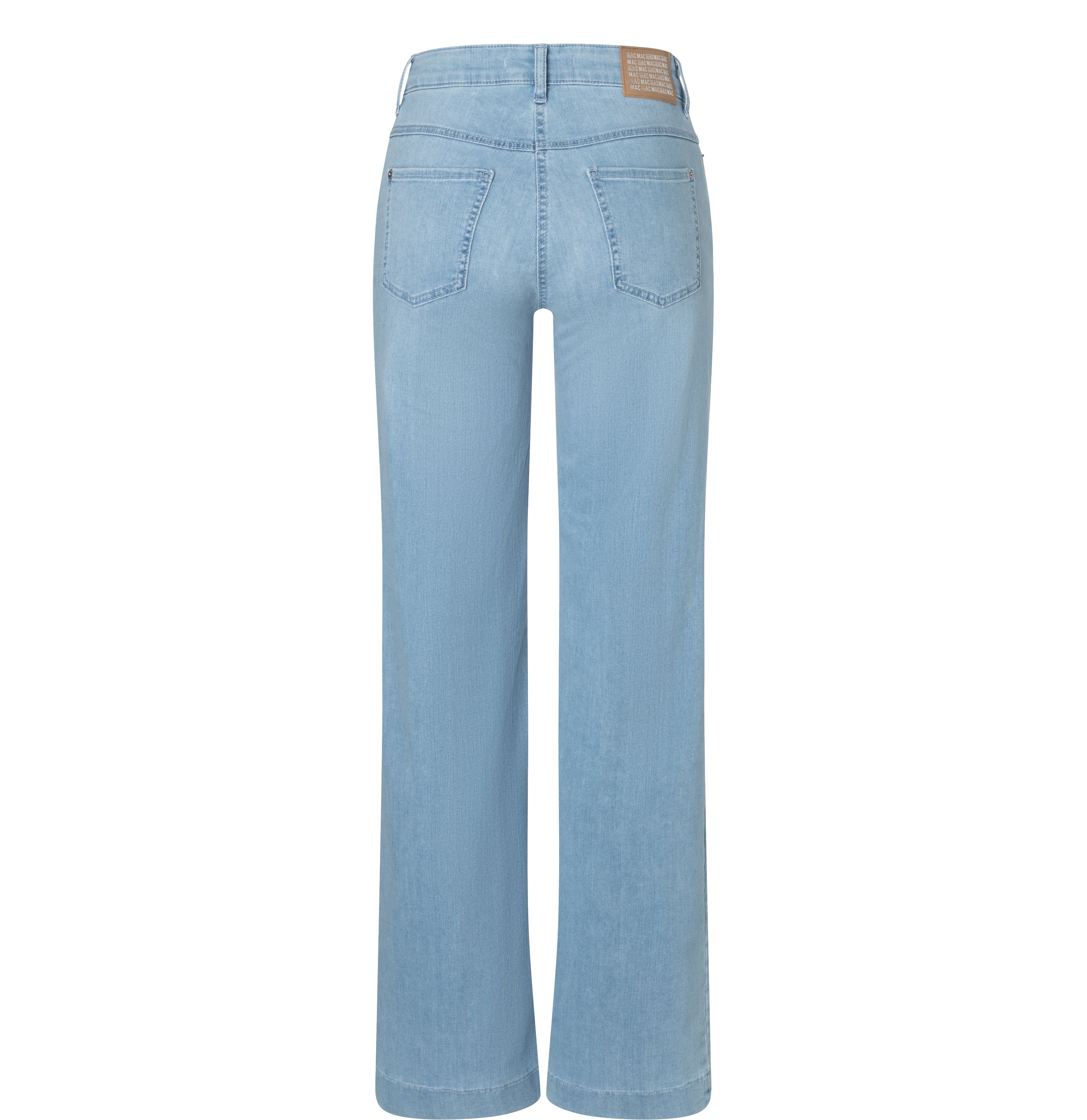 Wide fit with discreet creases. | S-NAME | S-FBBZ | Back view of bust