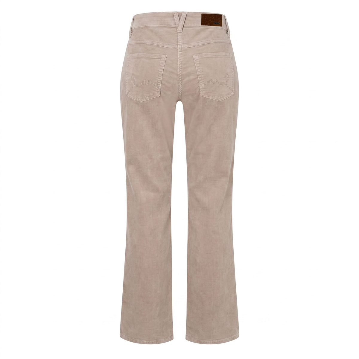 Flared fit made from brilliantly coloured baby corduroy. | LAURA pocket | windspray beige antique | Back view of bust