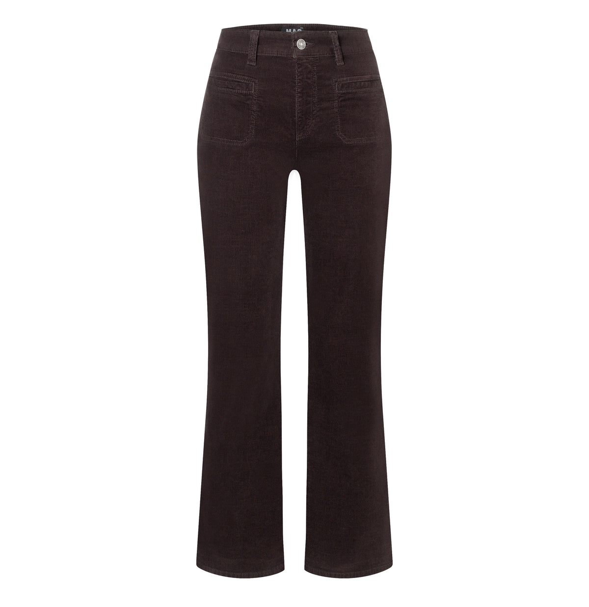  | LAURA pocket | truffle brown antique | Front view of bust