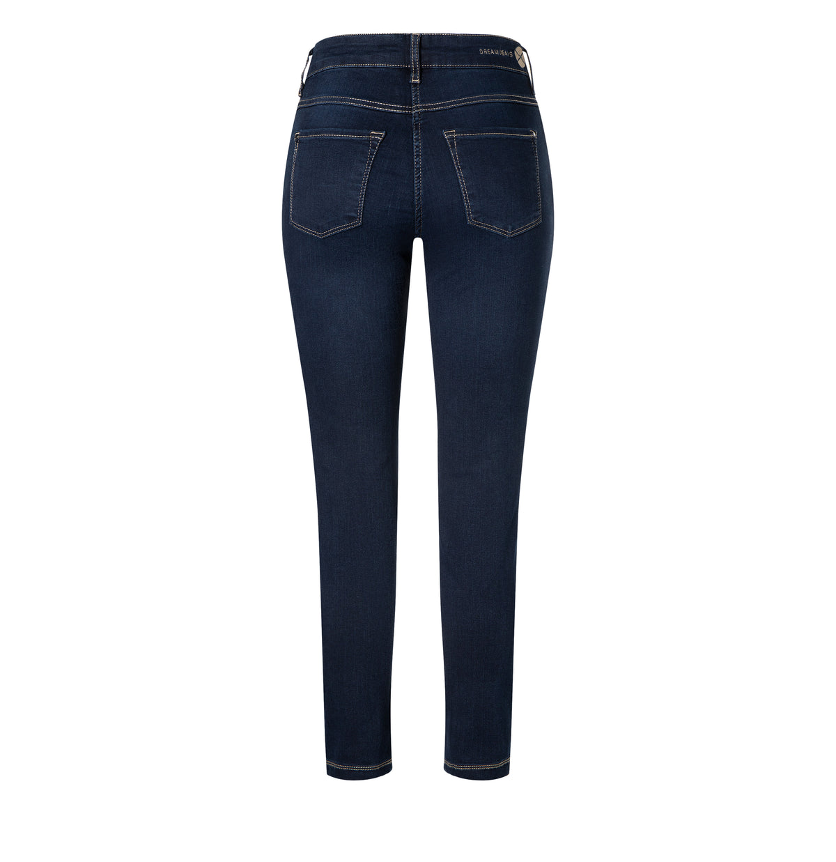 Skinny jeans with shaping effect. | DREAM SKINNY | dark washed | Back view of bust