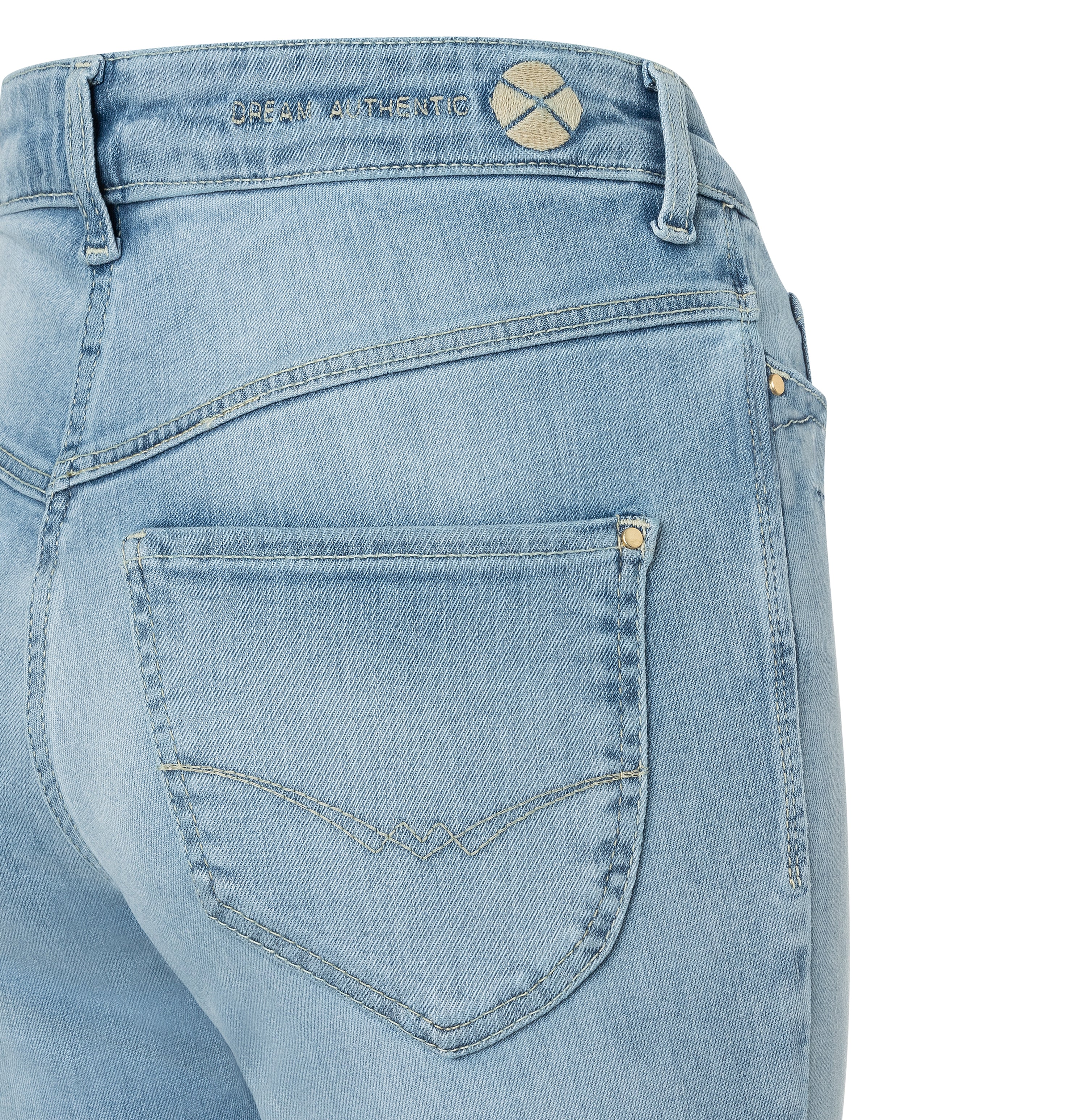 Boot cut jeans with shaping effect. | S-NAME | S-FBBZ | Detail of bust