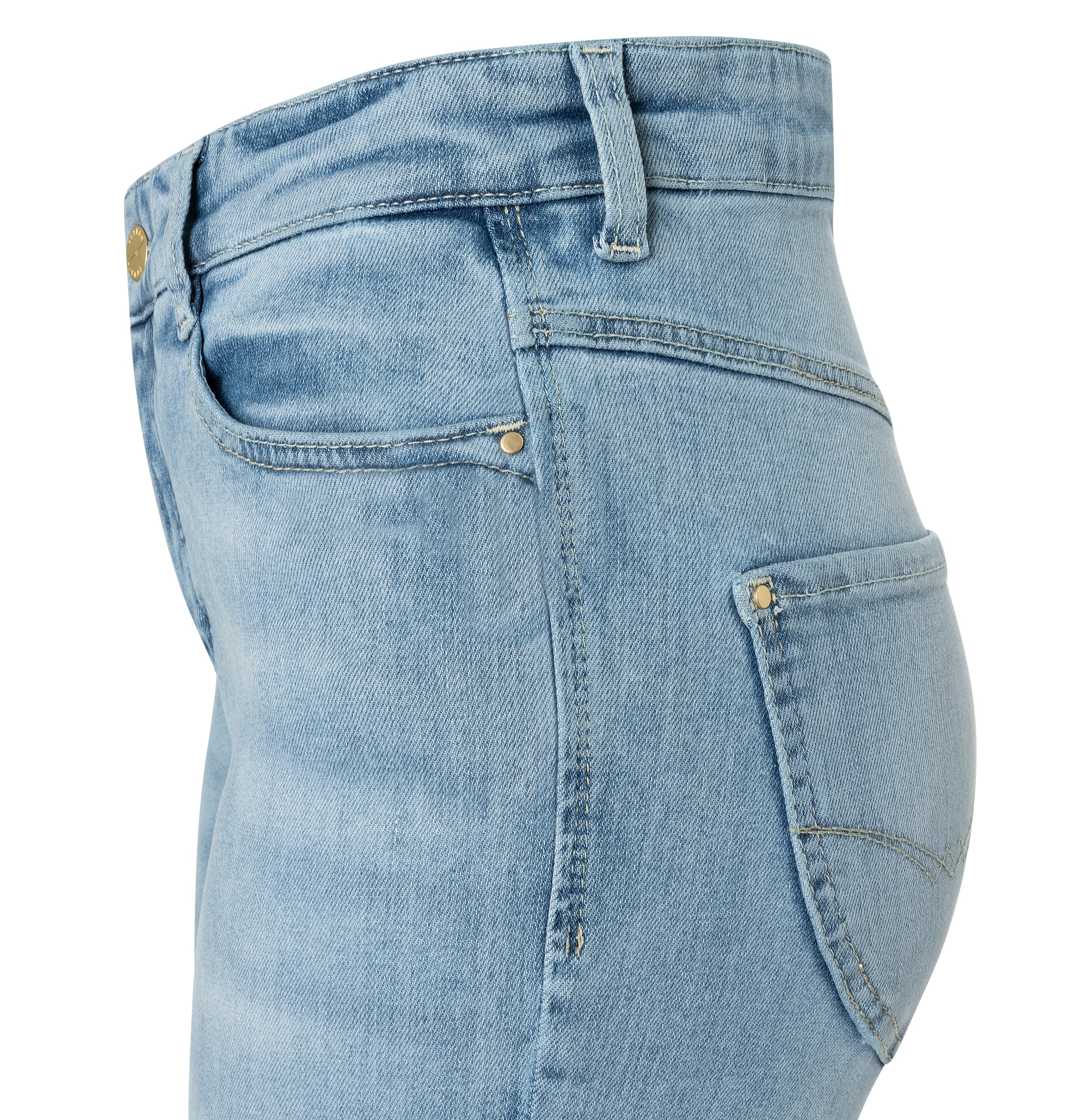 Boot cut jeans with shaping effect. | S-NAME | S-FBBZ | Further detail of bust