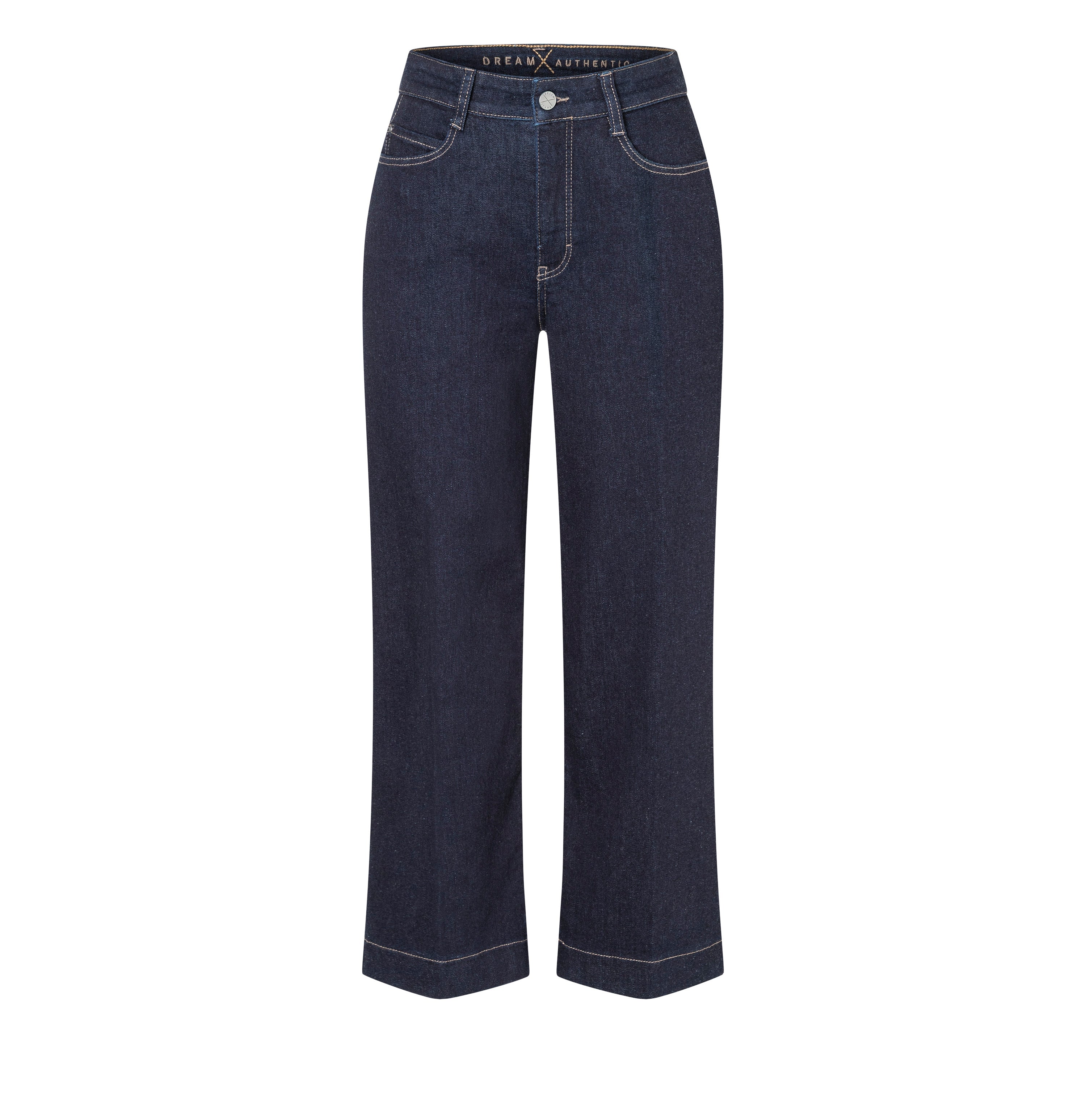 Comfortable culotte with shaping effect. | DREAM culotte | fashion rinsed | Front view of bust