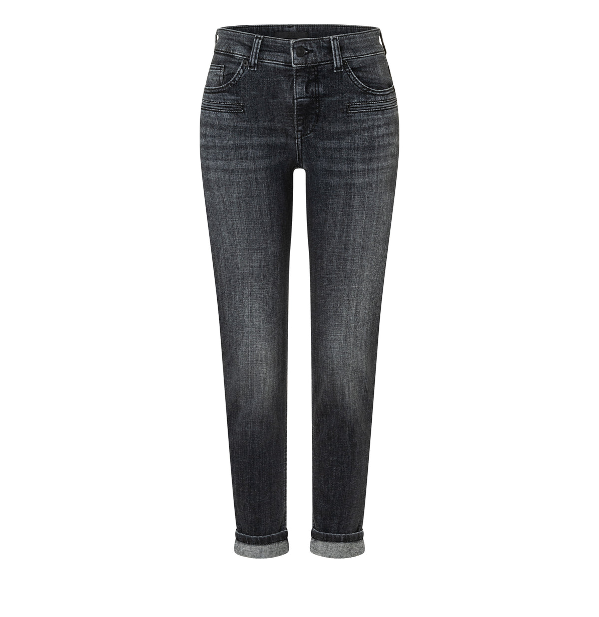  | SLIM | dark grey used wash | Front view of bust