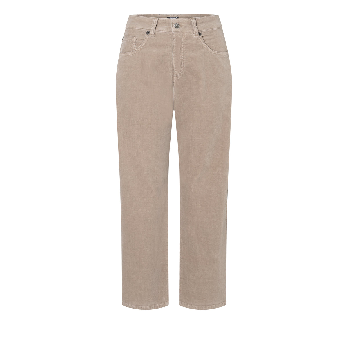  | GINA straight | windspray beige antique | Front view of bust