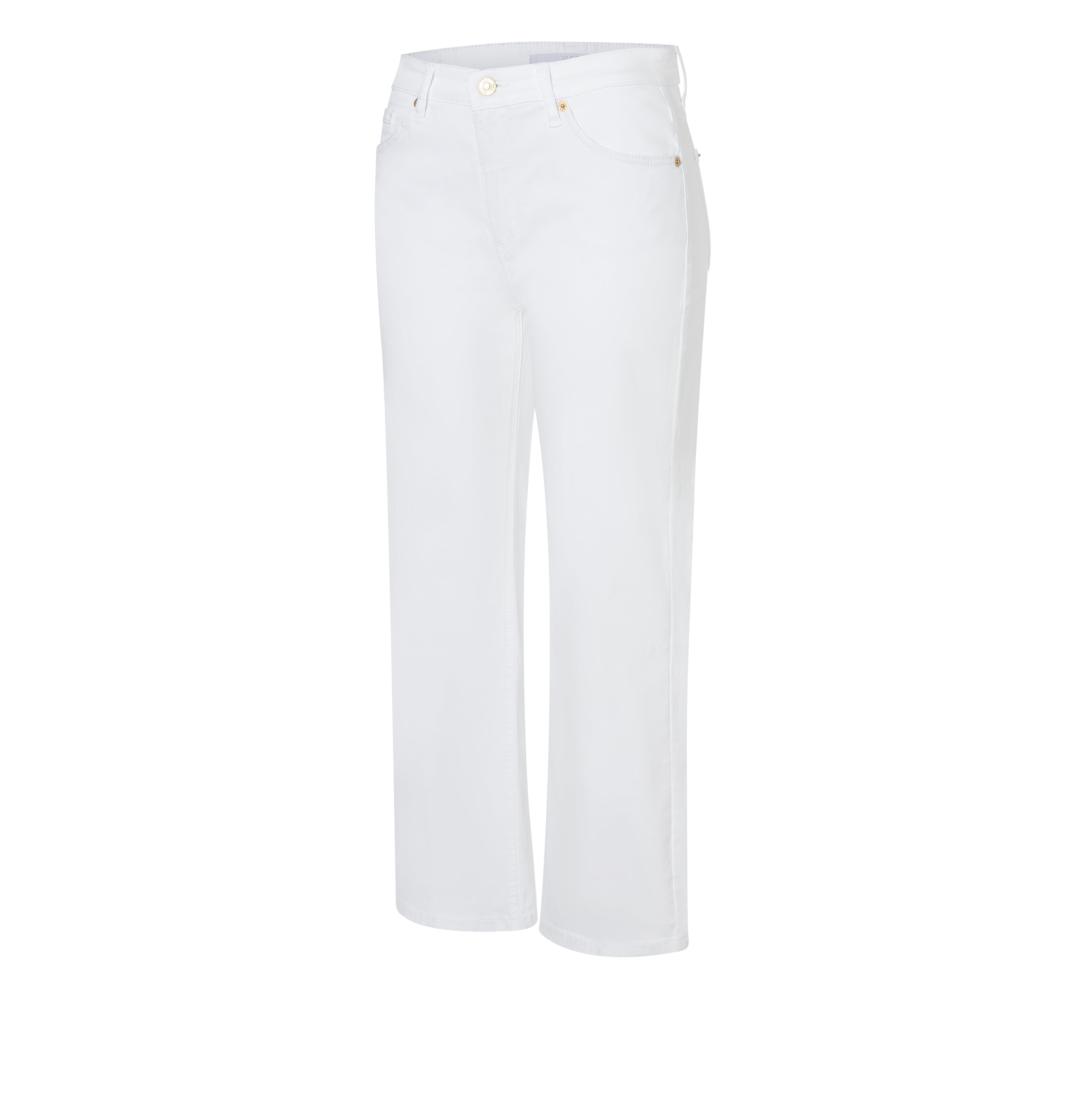Culotte made of summery lightweight denim. | S-NAME | S-FBBZ | Oblique view of bust