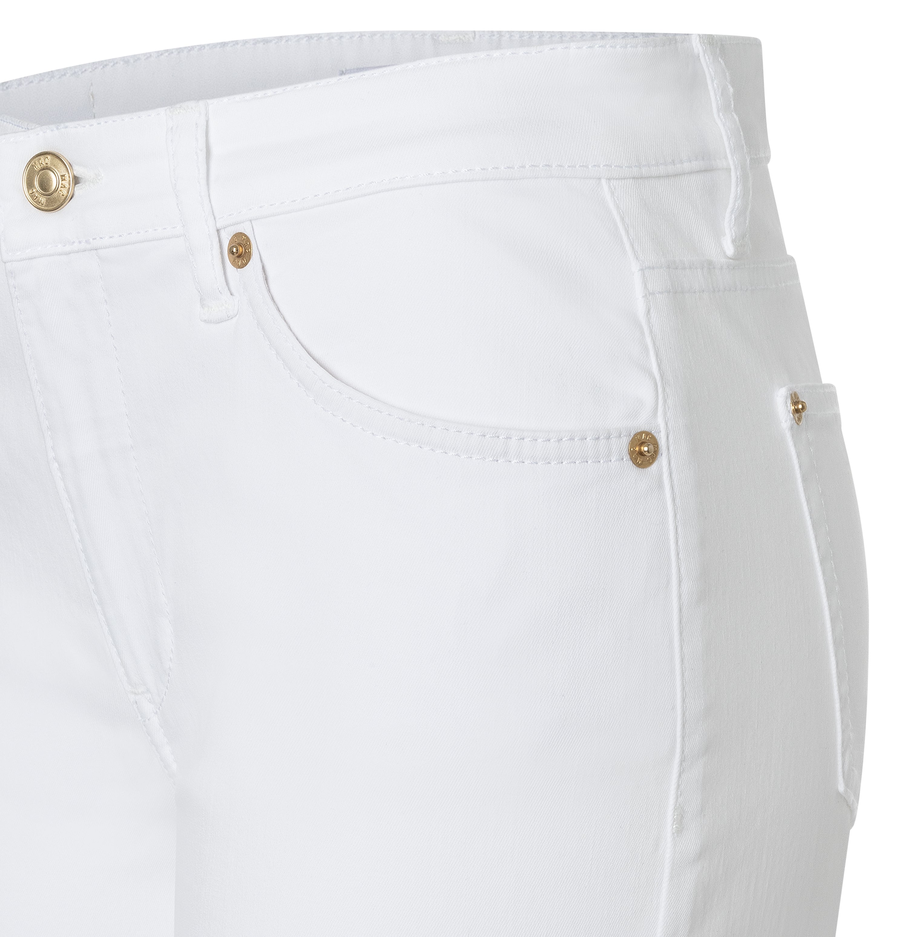 Culotte made of summery lightweight denim. | S-NAME | S-FBBZ | Side view of bust