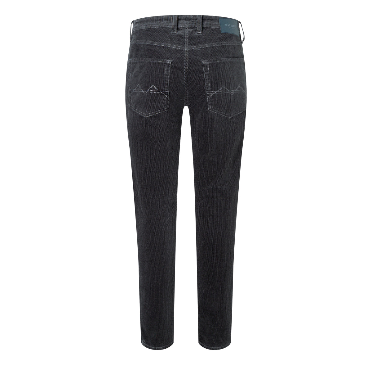 Modern fit made from soft, elastic fine corduroy. | Arne | rubber | Back view of bust