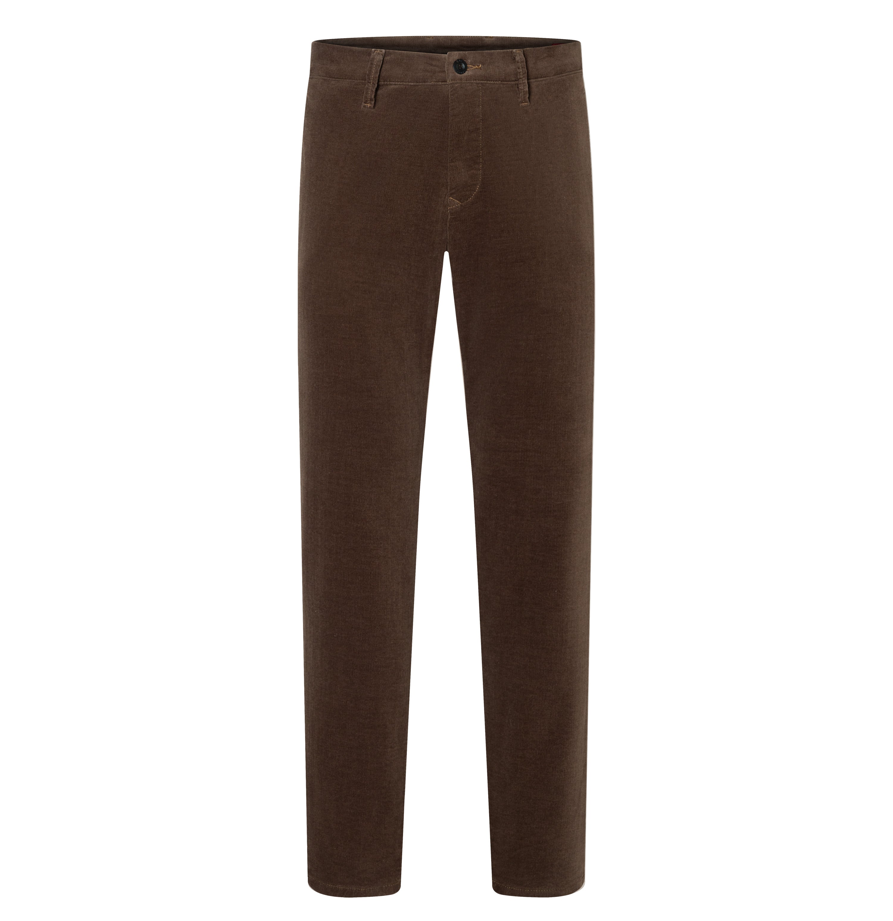 Driver chinos made of soft, fine corduroy. | Driver Pants | hot fudge | Front view of bust