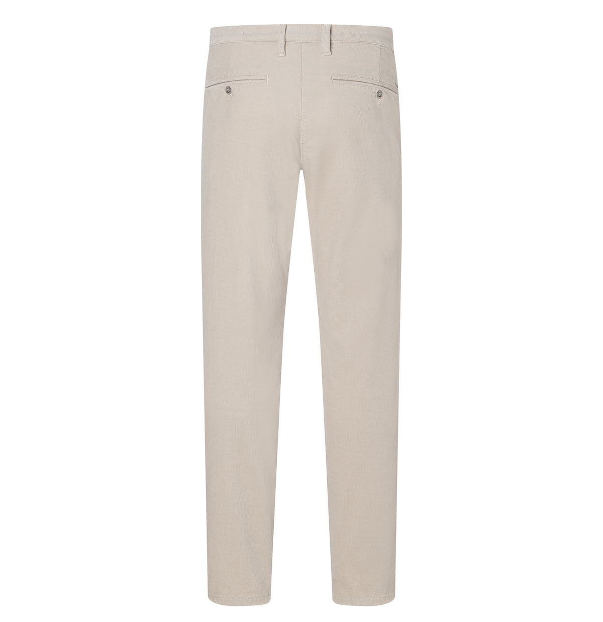 Driver chinos made of soft, fine corduroy. | Driver Pants | kitt | Back view of bust