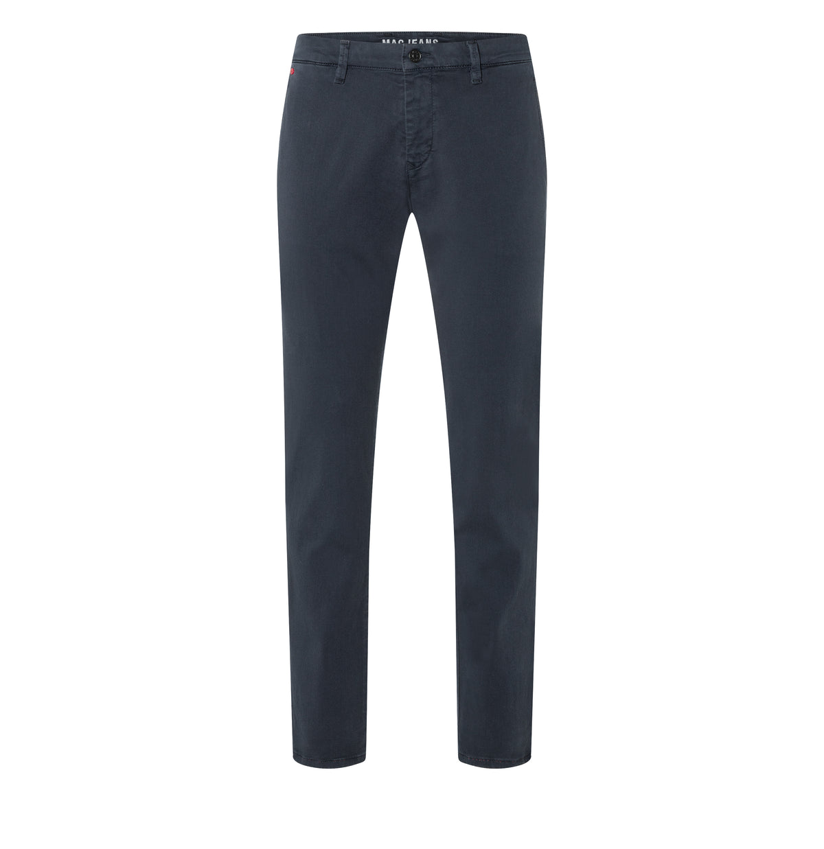 Ultimate driver pants in a chino design. | Driver Pants | midnight blue | Front view of bust