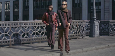 Winter styles by MAC Jeans featuring corduroy and warm fabrics for cold days.